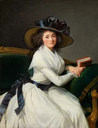 Portret Marie-Charlotte Bontemps (1762-1848), hrabiny La Châtre